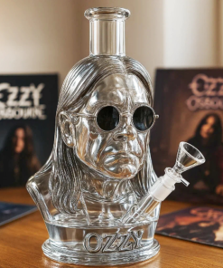 Ozzy Osbourne “Prince of Darkness” Glass Bong