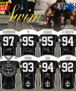 BTS – Swim Arirang Album Mixed Football Jersey BTS – Swim Arirang Album Mixed Football Jersey