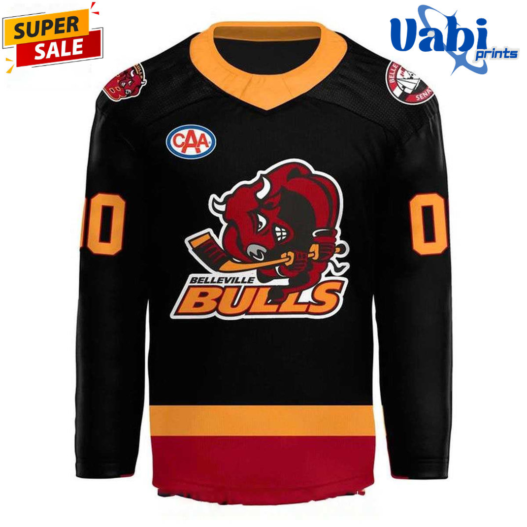 Belleville Senators Bulls Night 2026 Hockey Jersey Belleville Senators Bulls Night 2026 Hockey Jersey