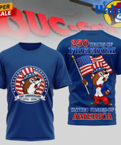 Buc ee s 250 Years of Freedom USA Shirt 3.jpg