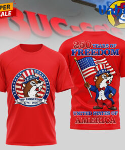 Buc ee s 250 Years of Freedom USA Shirt 4.jpg