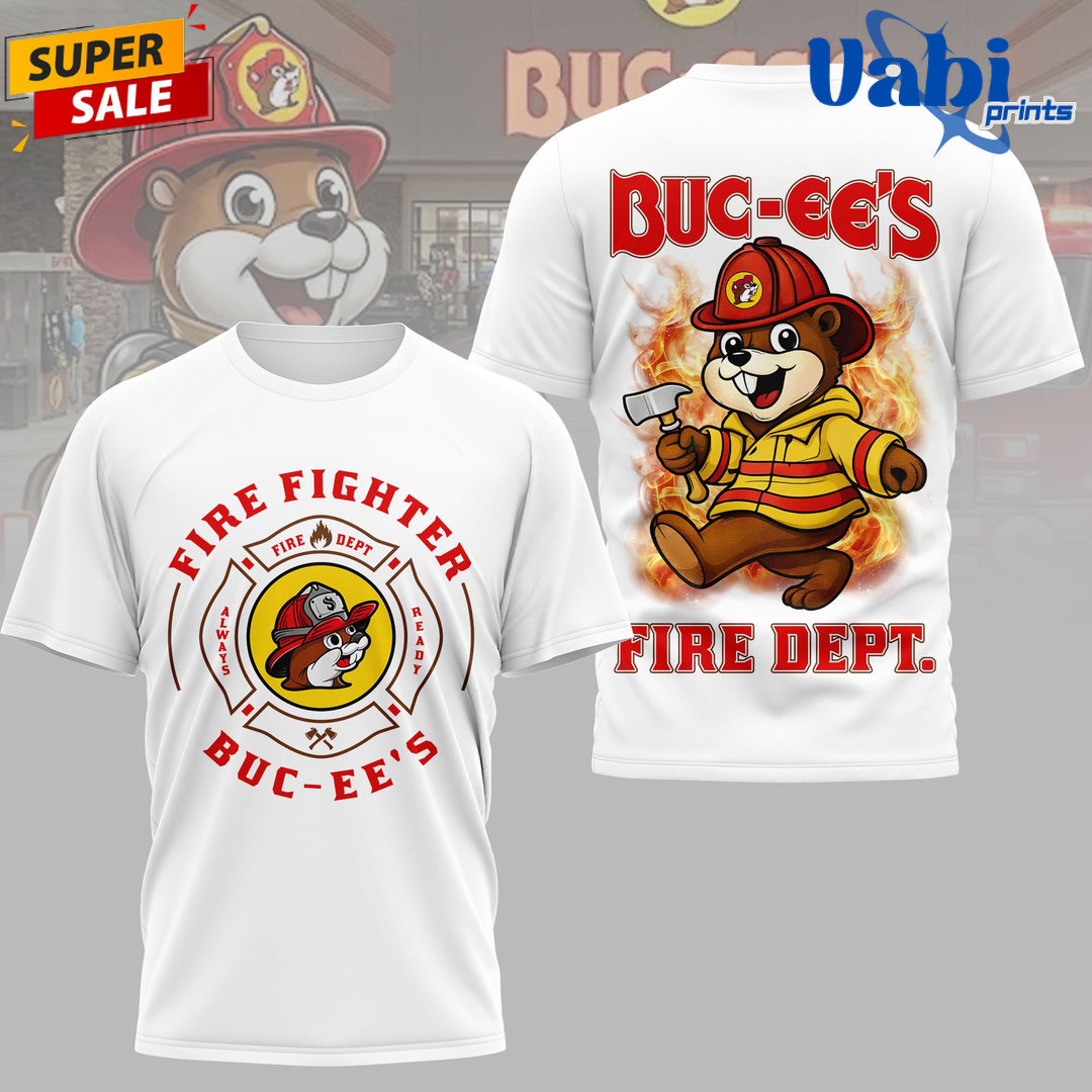 Buc-ee's x Fire Fighter Appreciation T-Shirt Buc-ee's x Fire Fighter Appreciation T-Shirt