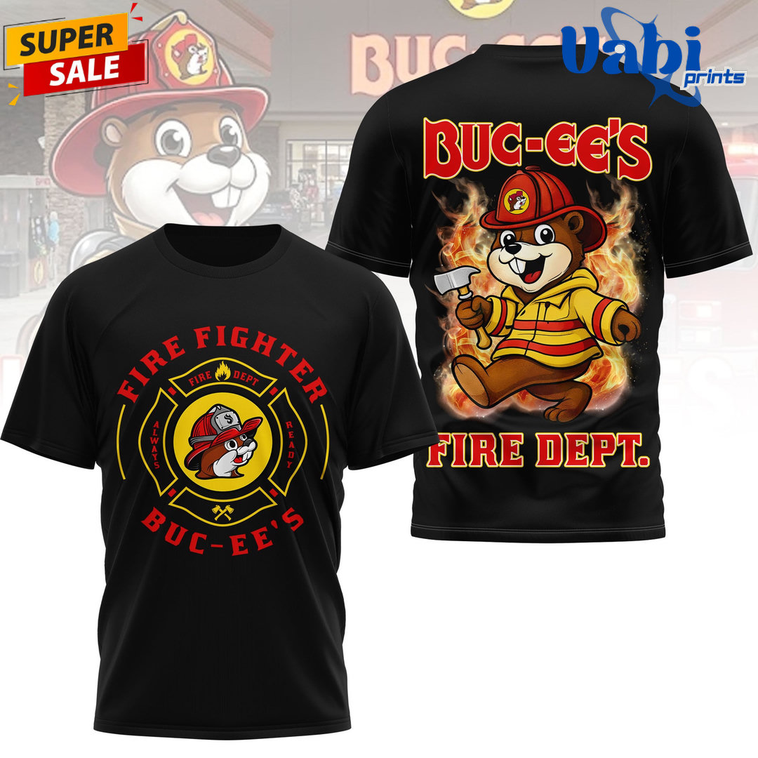 Buc-ee's x Fire Fighter Appreciation T-Shirt Buc-ee's x Fire Fighter Appreciation T-Shirt