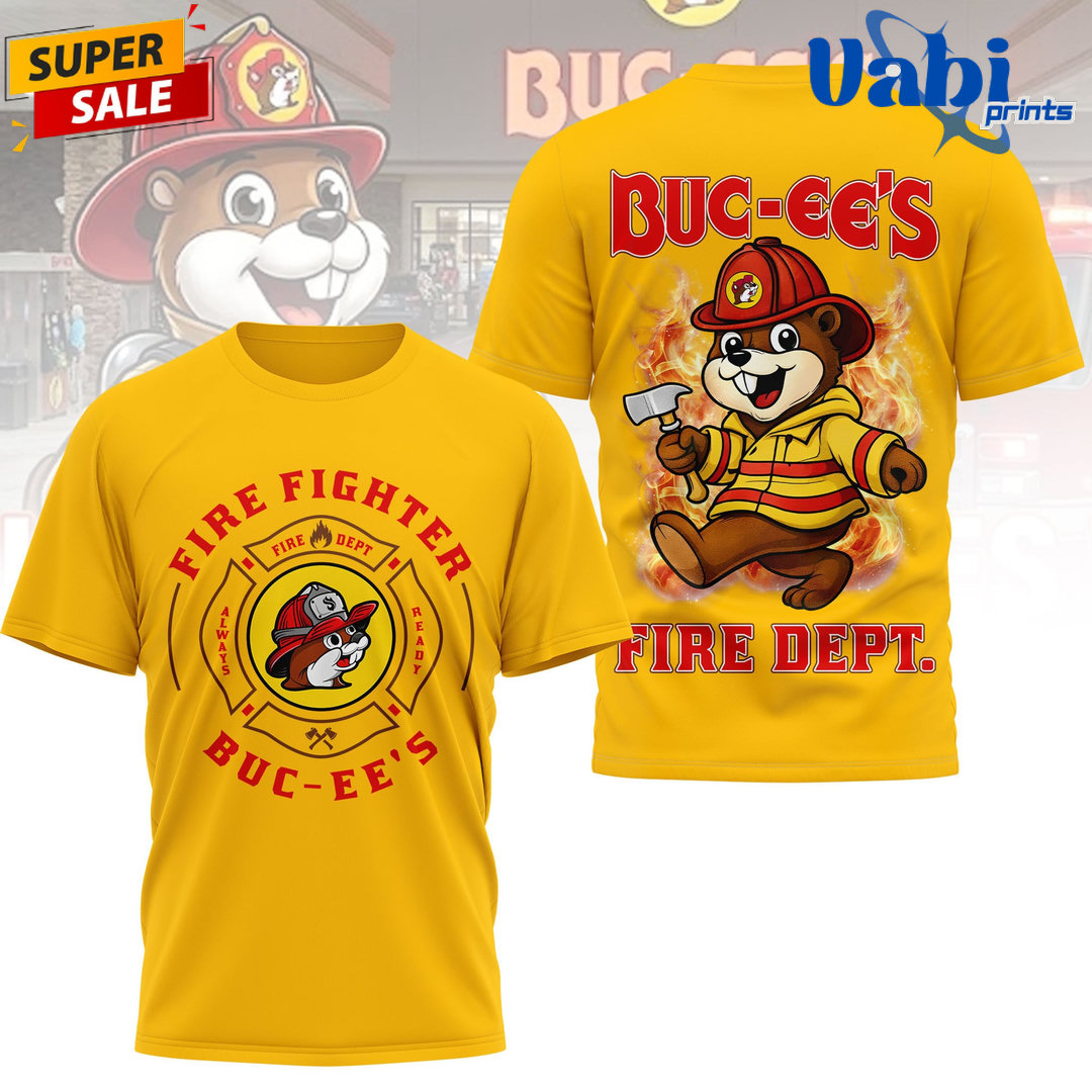 Buc-ee's x Fire Fighter Appreciation T-Shirt Buc-ee's x Fire Fighter Appreciation T-Shirt