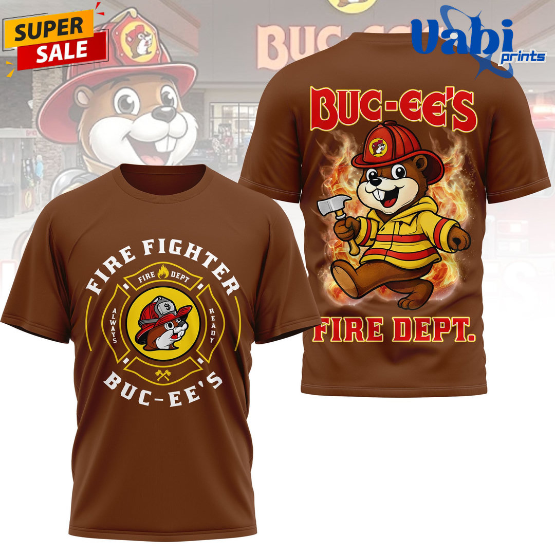 Buc-ee's x Fire Fighter Appreciation T-Shirt Buc-ee's x Fire Fighter Appreciation T-Shirt