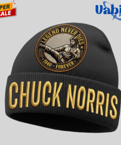 Chuck Norris Legend Never Die Beanie Hat 3.jpg