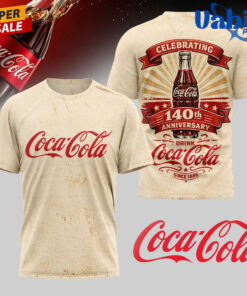 Coca-Cola Celebrating 140th Anniversary Shirt
