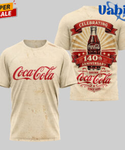 Coca-Cola Celebrating 140th Anniversary Shirt