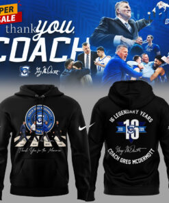 Creighton Bluejays “Thank you for everything, Coach Greg McDermott” Hoodie