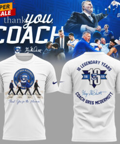 Creighton Bluejays “Thank you for everything, Coach Greg McDermott” Shirt