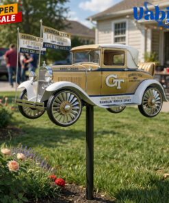 Georgia Tech Yellow Jackets 141st Anniversary Wind Spinner