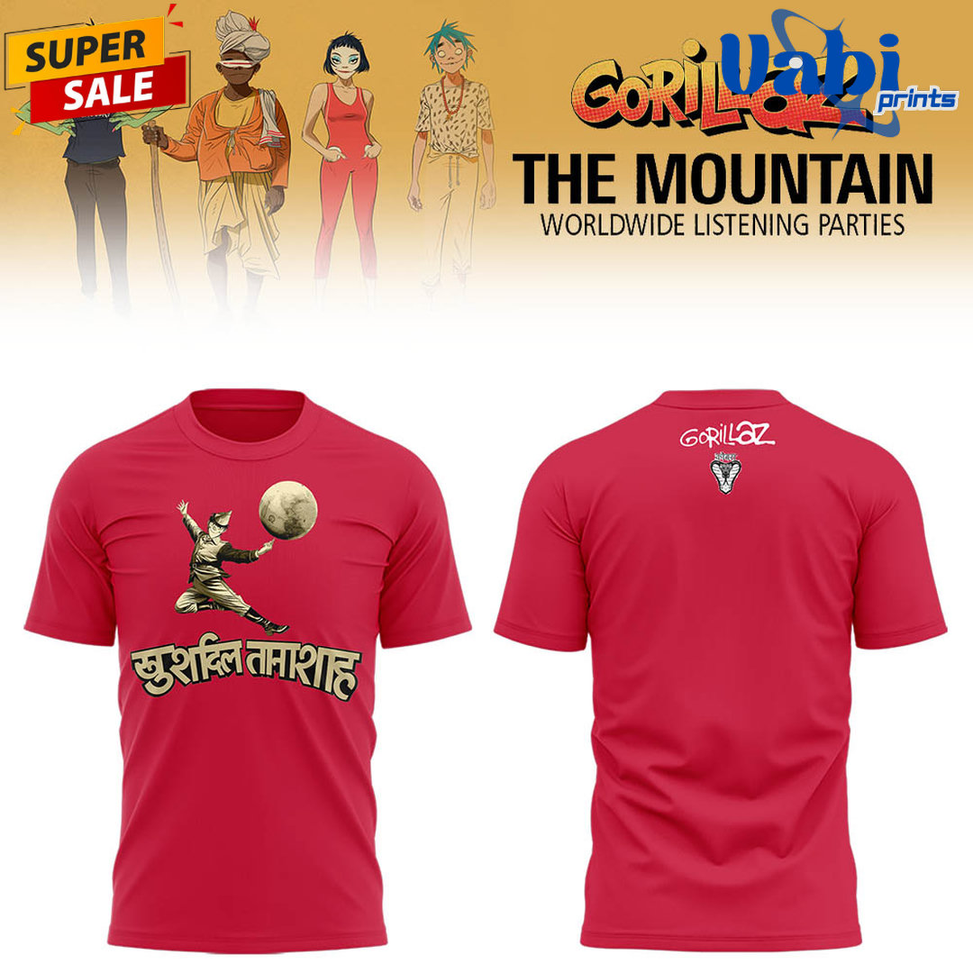 Gorillaz The Mountain Worldwide Listening Parties in LA 2026 Shirt