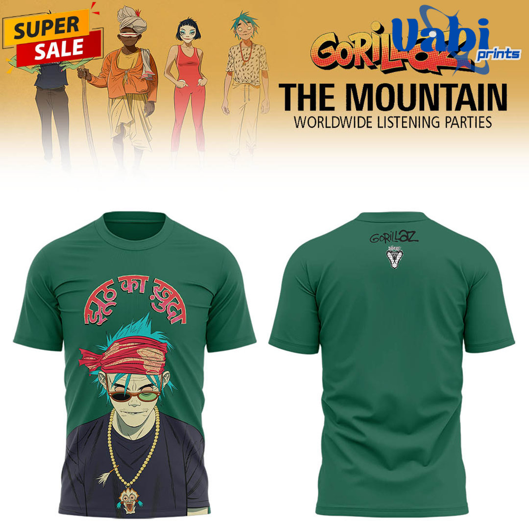 Gorillaz The Mountain Worldwide Listening Parties in LA 2026 Shirt