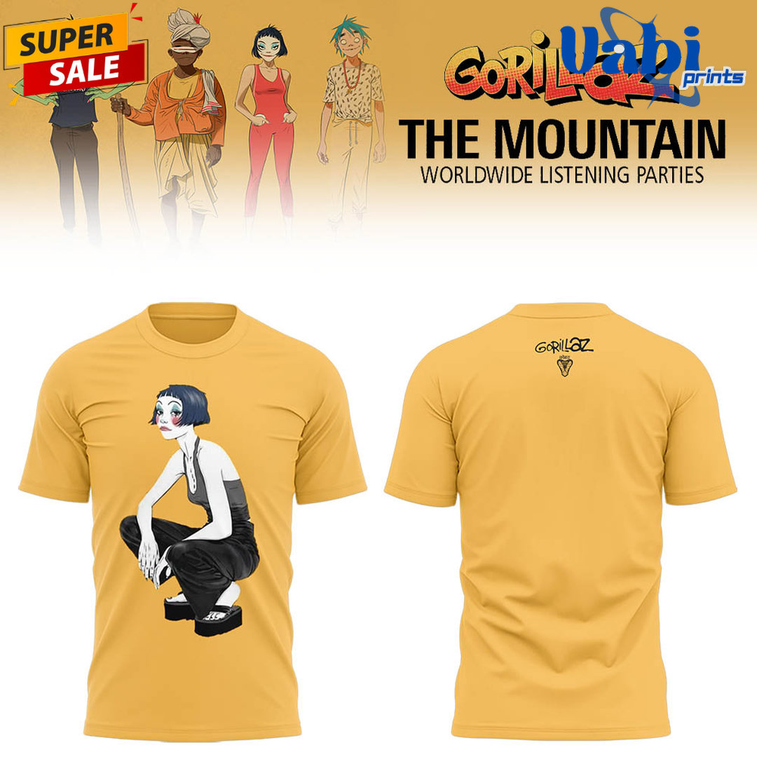 Gorillaz The Mountain Worldwide Listening Parties in LA 2026 Shirt