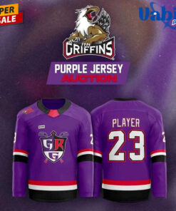 Grand Rapids Griffins 2026 Purple Night Hockey Jersey