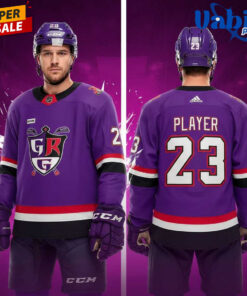 Grand Rapids Griffins 2026 Purple Night Hockey Jersey