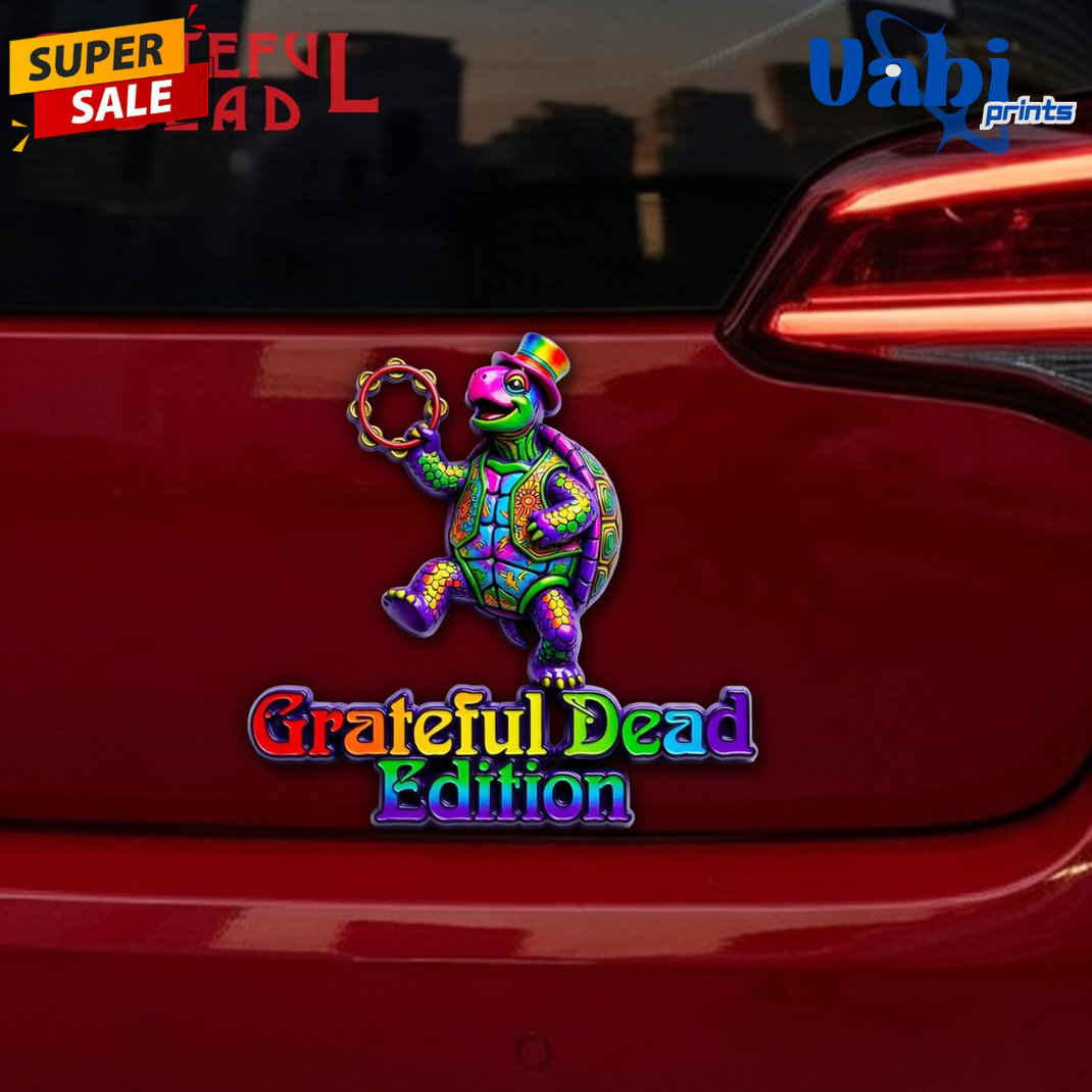 Grateful Dead Premium Car Name Badge Grateful Dead Premium Car Name Badge
