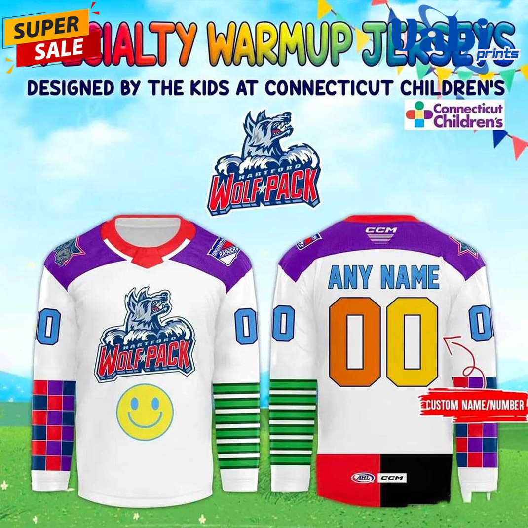 Hartford Wolf Pack Warmup New 2026 Hockey Jersey Hartford Wolf Pack Warmup New 2026 Hockey Jersey