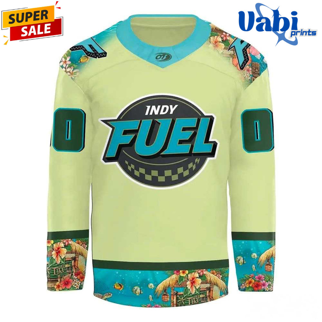 Indy Fuel Margaritaville Night 2026 Hockey Jersey Indy Fuel Margaritaville Night 2026 Hockey Jersey