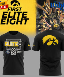 Iowa Hawkeyes 2026 March Madness Elite Eight Tee