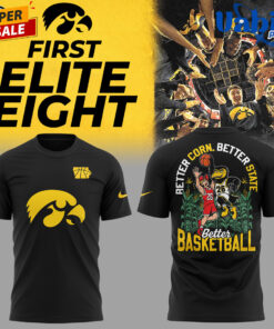 Iowa Hawkeyes 2026 March Madness Elite Eight Tee