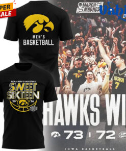 Iowa Hawkeyes Men’s Basketball 2026 Sweet Sixteen Tee