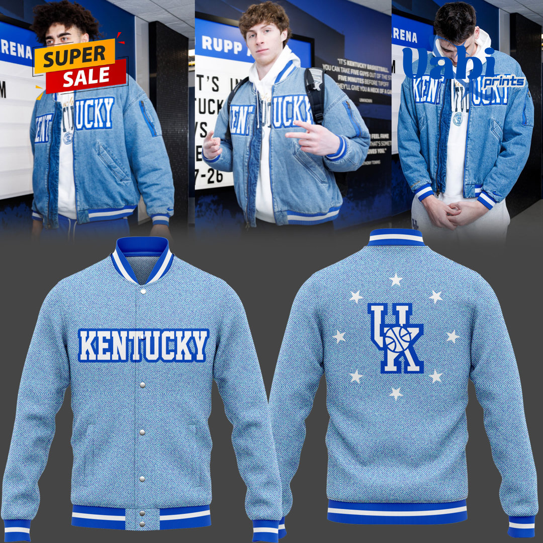 Kentucky Wildcats Unwrapping Tradition Baseball Jacket Kentucky Wildcats Unwrapping Tradition Baseball Jacket
