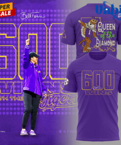 LSU Tigers “Coach Torina-600 Wins with the Tigers” Tee