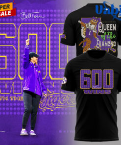LSU Tigers “Coach Torina-600 Wins with the Tigers” Tee