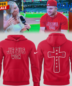 Los Angeles Angels Jesus Won Special Hoodie