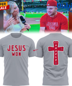Los Angeles Angels Jesus Won Special Tee
