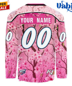 Macon Mayhem Cherry Blossom Day 2026 First Jersey Raffle Hockey Jersey 3.jpg
