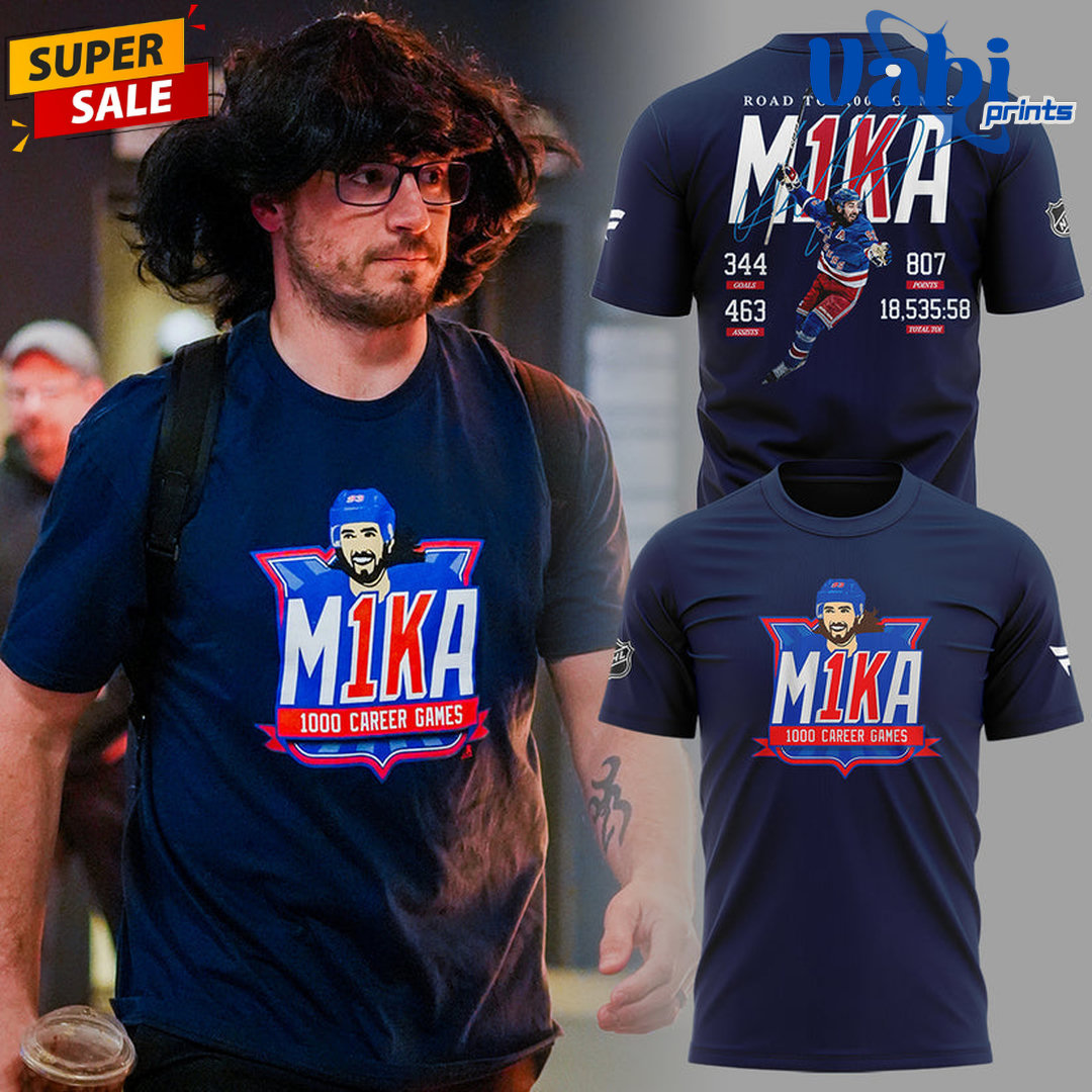 Mika Zibanejad M1KA Shirt Mika Zibanejad M1KA Shirt