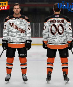 Militia and Vikings Hockey 2026 New Camo Hockey Jersey