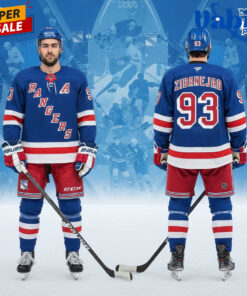 New York Rangers Mika Zibanejad 1000th Game 2026 Special Hockey Jersey 4.jpg