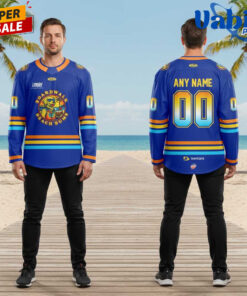 Norfolk Admirals Boardwalk Beach Bums Night 2026 Custom Hockey Jersey