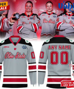 Ohio State Buckeyes 2026 Frozen Four Hockey Jersey