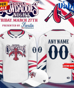 Pensacola Ice Flyers Pensacola Crawdaddies Night 2026 Hockey Jersey