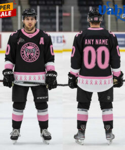 Port Huron Prowlers Pink The Rink Night Hockey Jersey