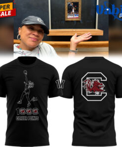 South Carolina Gamecocks 1000 career points Shirt 3.jpg