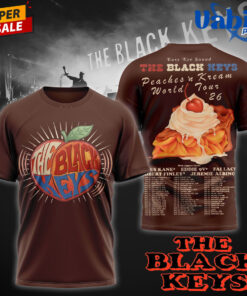 The Black Keys Peachs n Kream World Tour 2026 Tee