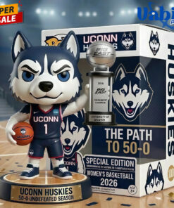 UConn Huskies The Path to 50-0 Pop Figure UConn Huskies The Path to 50-0 Pop Figure