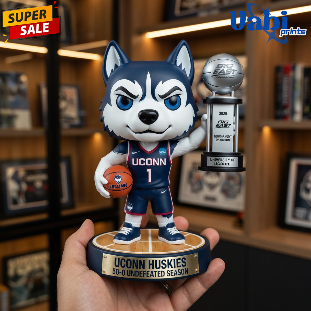 UConn Huskies The Path to 50-0 Pop Figure UConn Huskies The Path to 50-0 Pop Figure