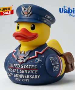 USPS 250th Anniversary Postman Duck Figure