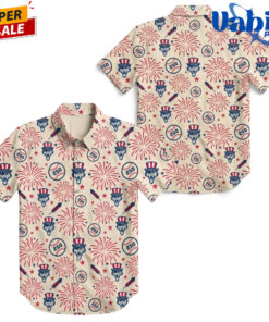 2026 Erie SeaWolves Patriotic Button-Up Shirt