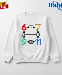 6 7 9 11 Meme T-Shirt