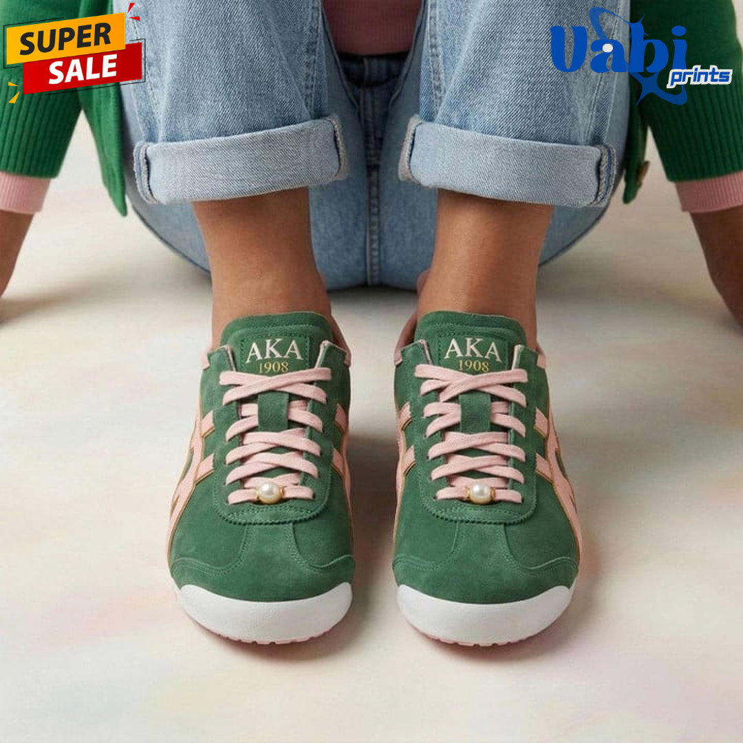 Alpha Kappa Alpha Premium Tiger Shoes – Green Alpha Kappa Alpha Premium Tiger Shoes – Green
