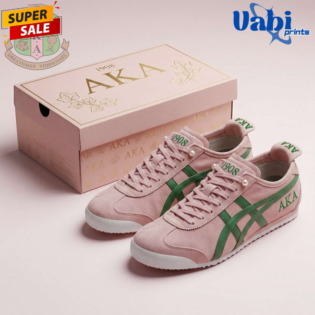 Alpha Kappa Alpha Premium Tiger Shoes – Pink Alpha Kappa Alpha Premium Tiger Shoes – Pink