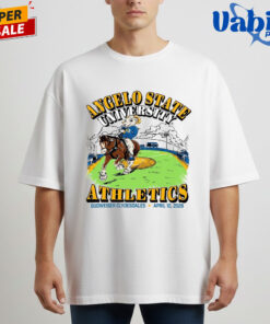 Angelo State University Athletics Budweiser Clydesdales April 10 2026 Shirt 3.jpg