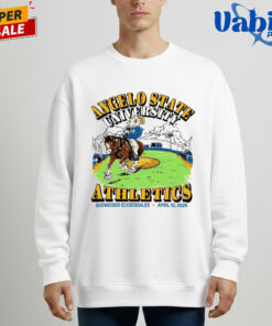 Angelo State University Athletics Budweiser Clydesdales April 10 2026 Shirt 4.jpg